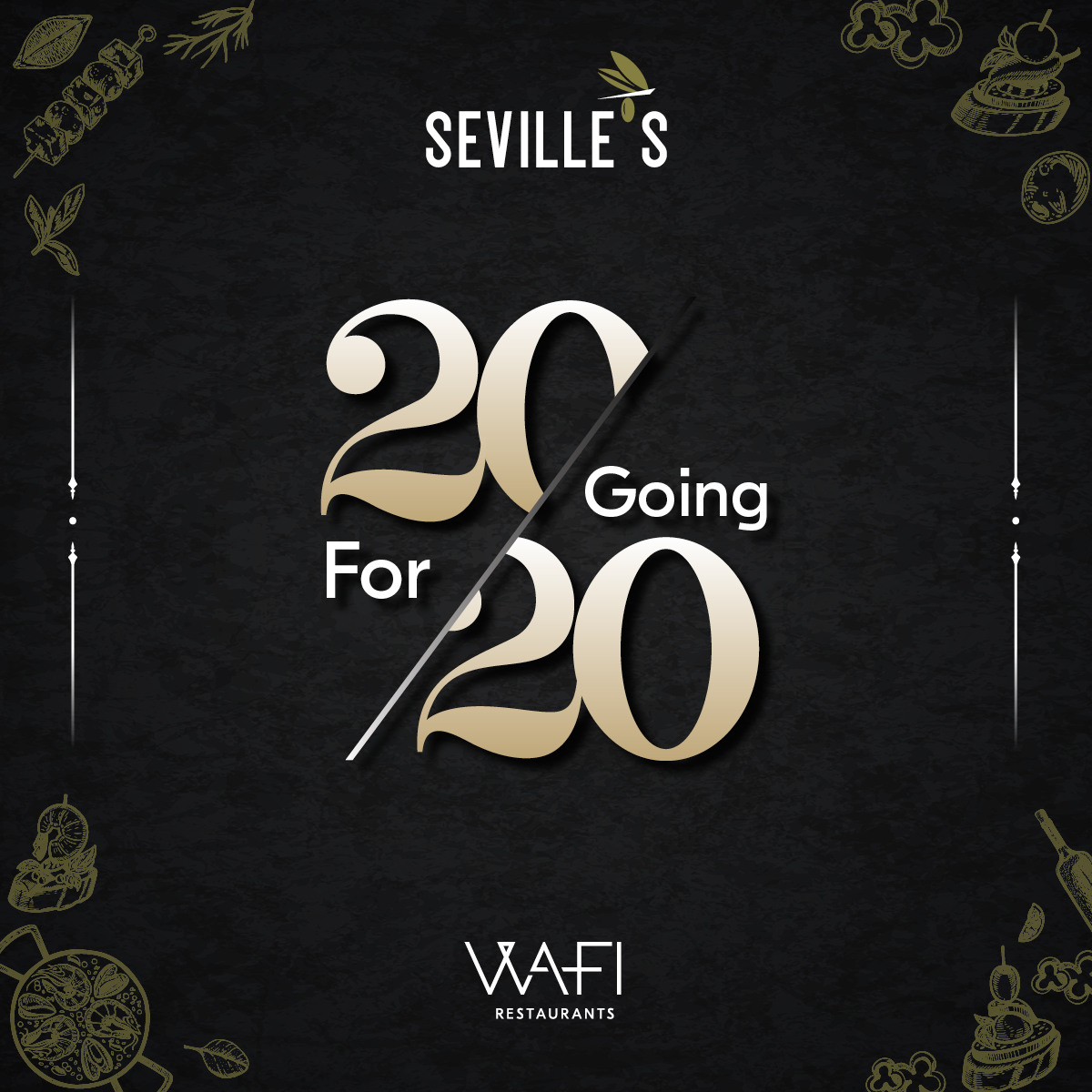 Seville's 20 Going For 20 Social Media Post