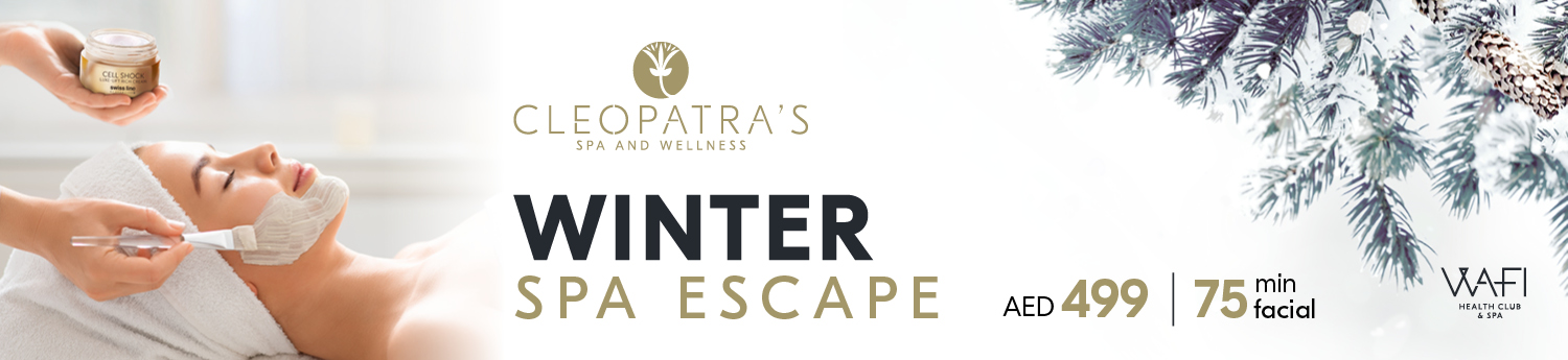 Whcs Cleopatra's Spa Swiss Line Facial Offer What's On Banner