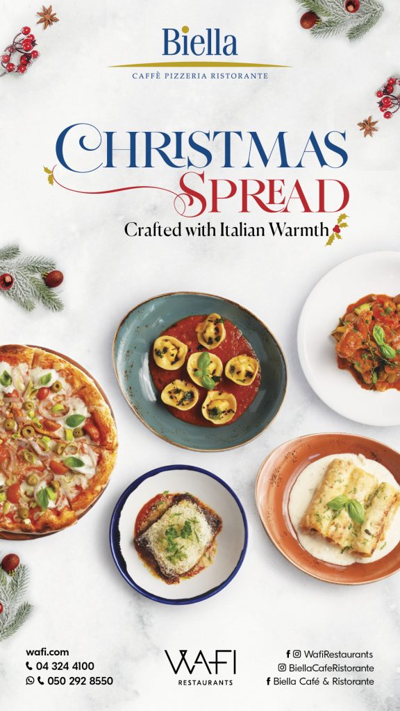 Biella Christmas Menu Digital Digitalscreen