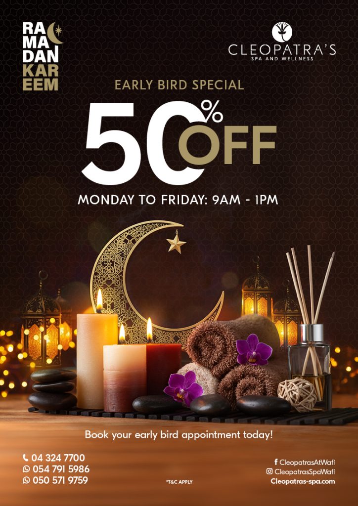 Cleopatras Early Bird Ramadan Offer Newsletter