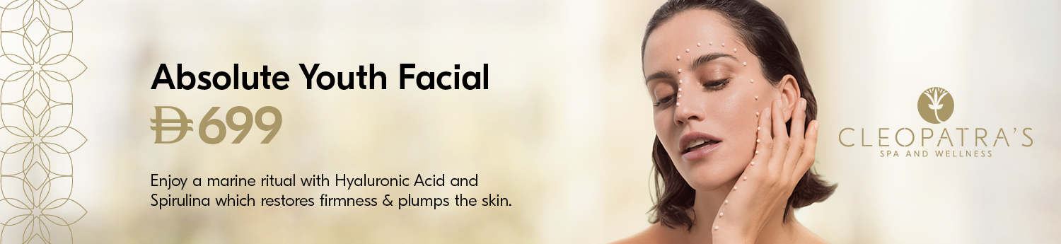 Cleopatra's Facial Offer Whats On Banner