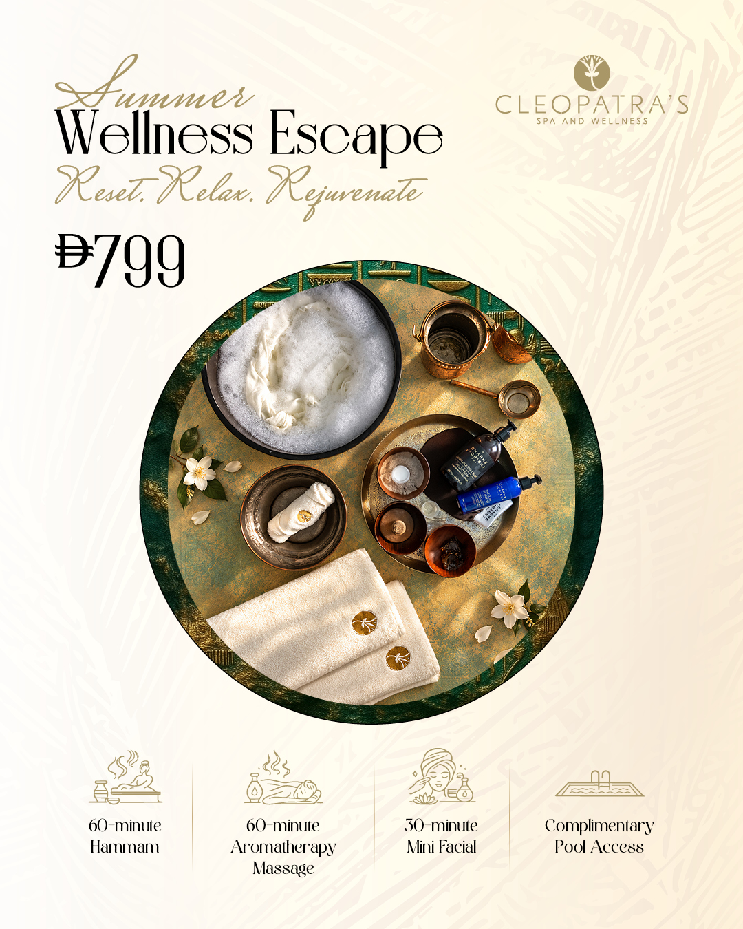 Summer Wellness Escape Post